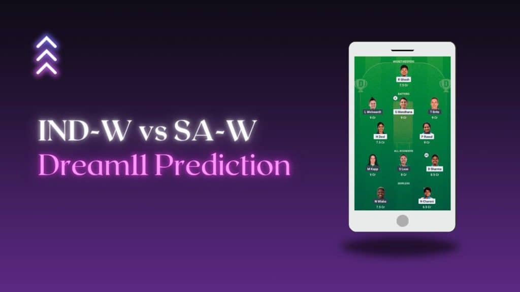 IND-W-vs-SA-W-Dream-11-Prediction