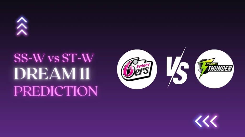 SS-W vs ST-W Dream11 Prediction